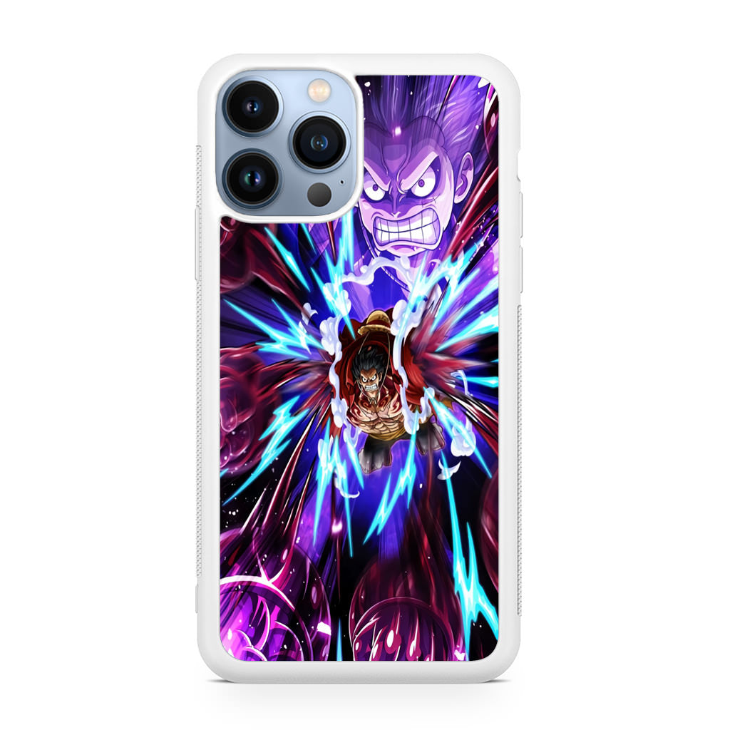 Luffy Bounce Man Gattling Gun iPhone 13 Pro / 13 Pro Max Case