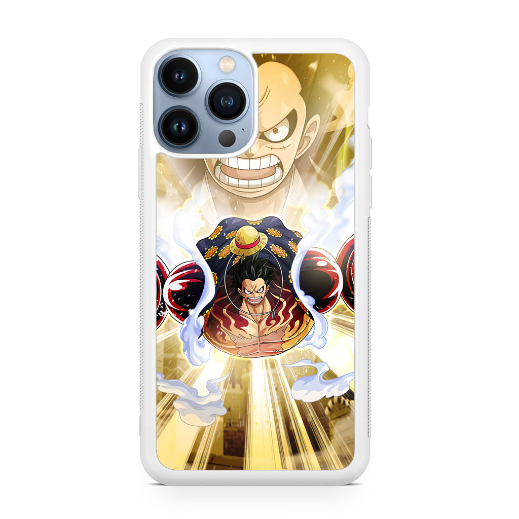 Luffy Flying Bounce Man iPhone 13 Pro / 13 Pro Max Case