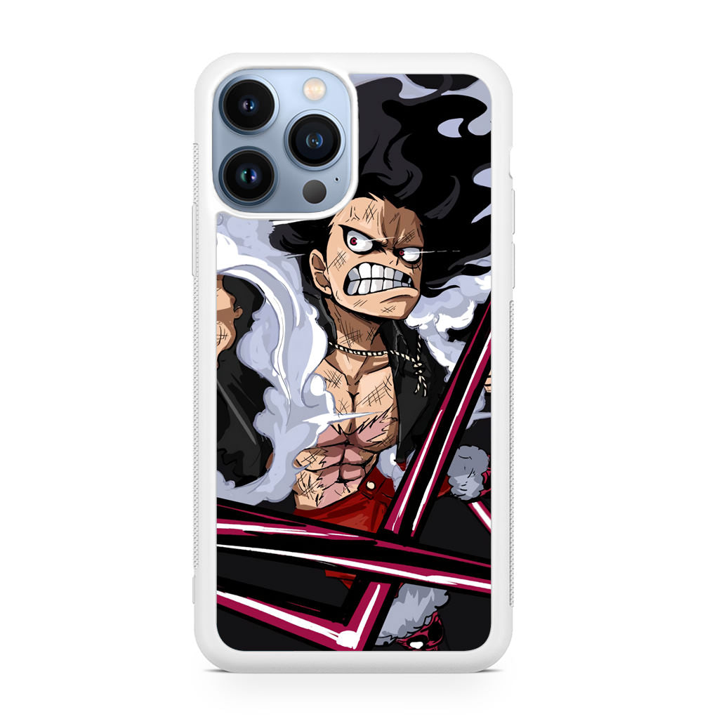 Luffy Snake Man Culverin Art iPhone 13 Pro / 13 Pro Max Case