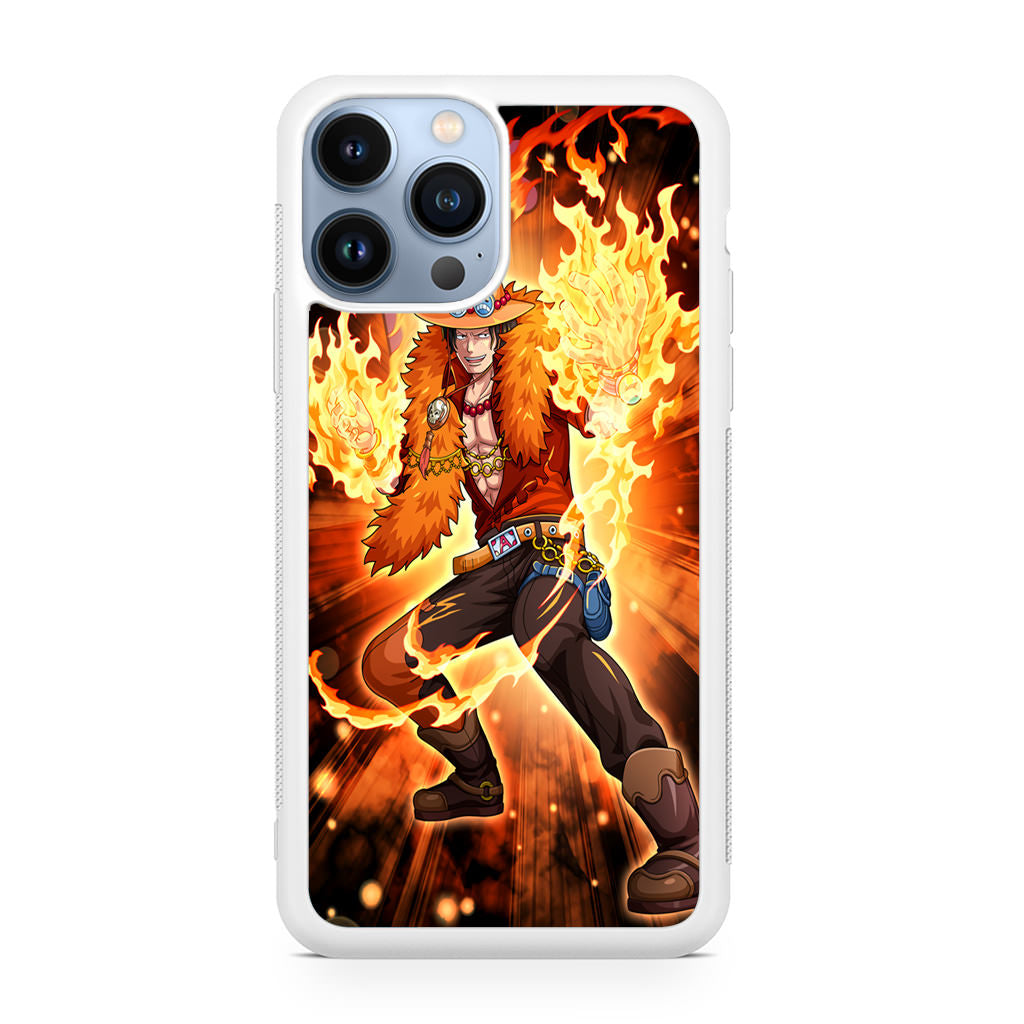 Portgas D Ace Fire Power iPhone 13 Pro / 13 Pro Max Case