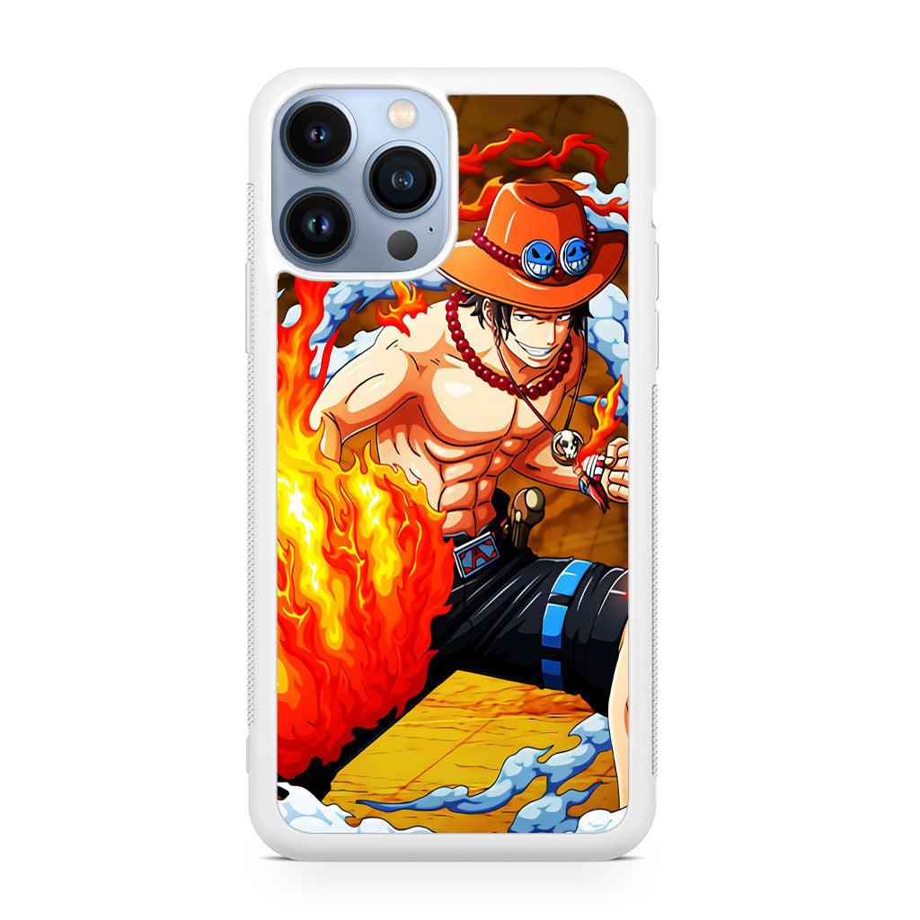 Portgas D Ace Hiken iPhone 13 Pro / 13 Pro Max Case