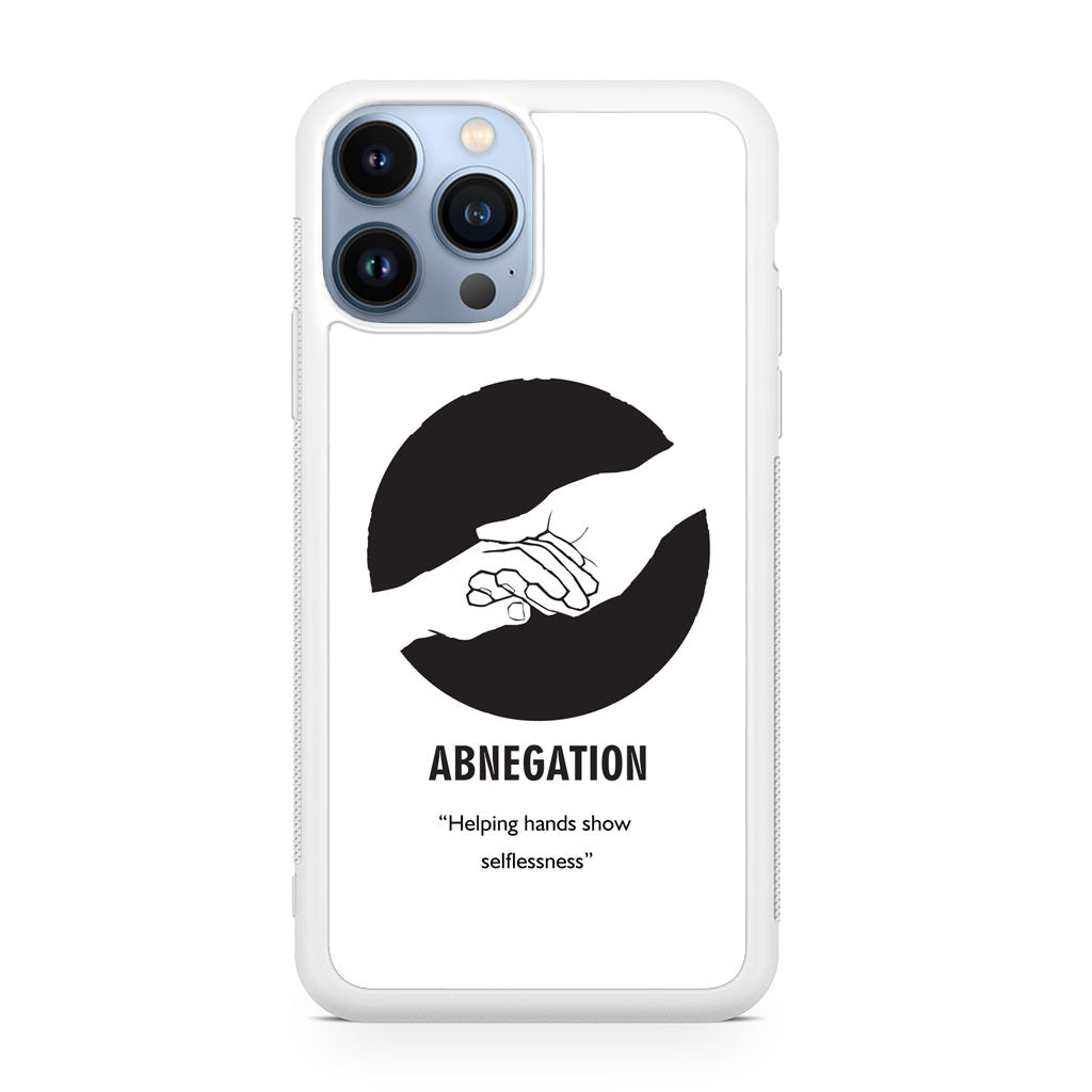 Abnegation Divergent Faction iPhone 13 Pro / 13 Pro Max Case