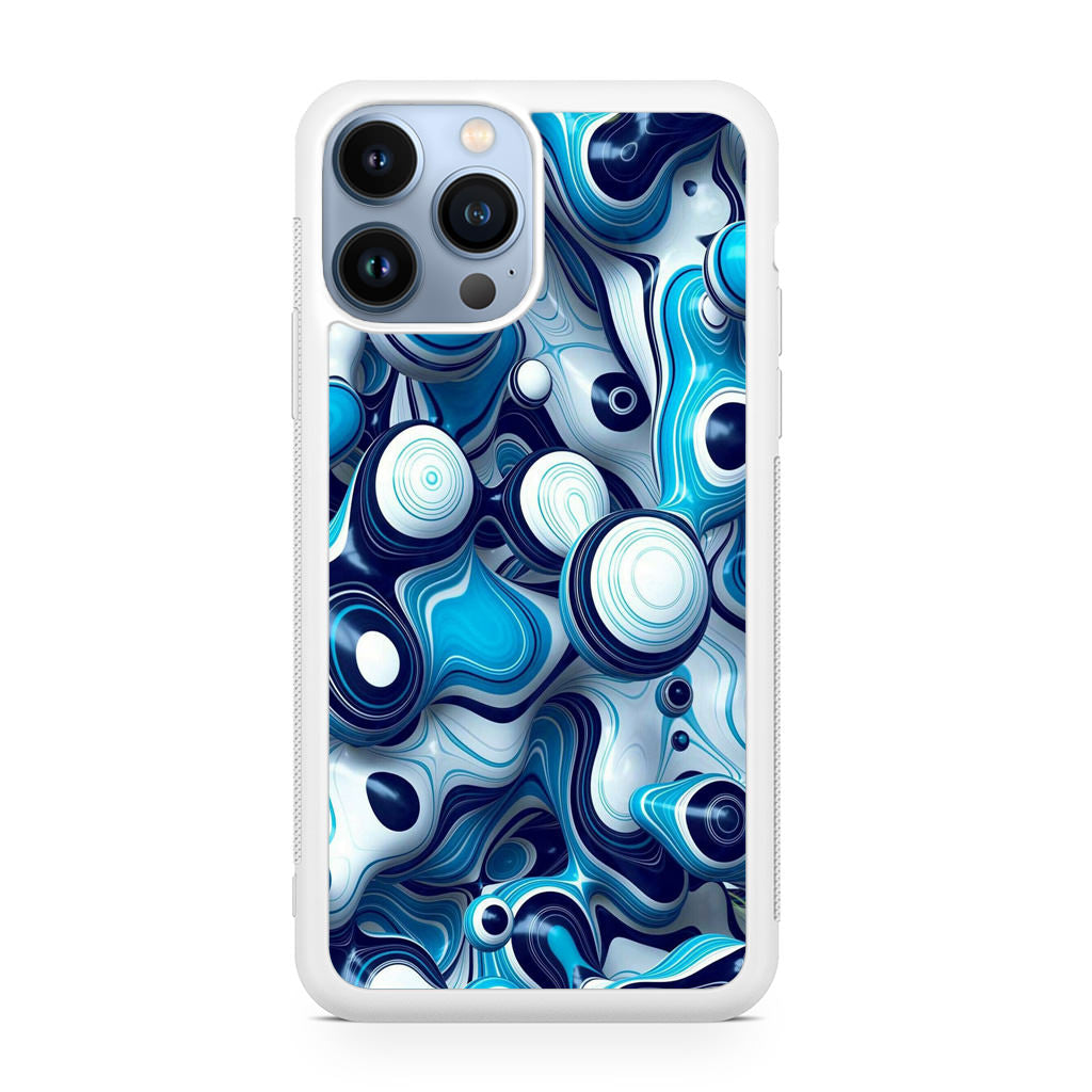 Abstract Art All Blue iPhone 13 Pro / 13 Pro Max Case