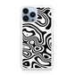 Abstract Black and White Background iPhone 13 Pro / 13 Pro Max Case