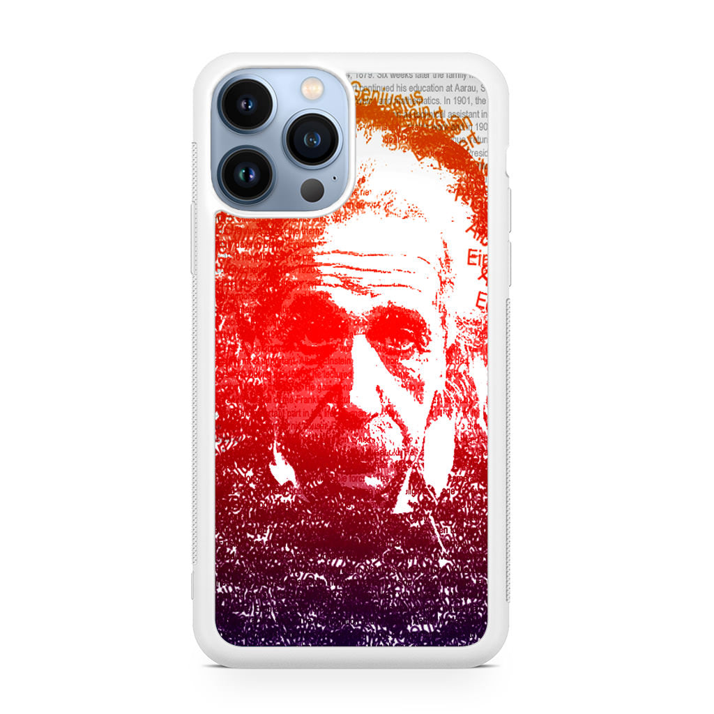Albert Einstein Art iPhone 13 Pro / 13 Pro Max Case