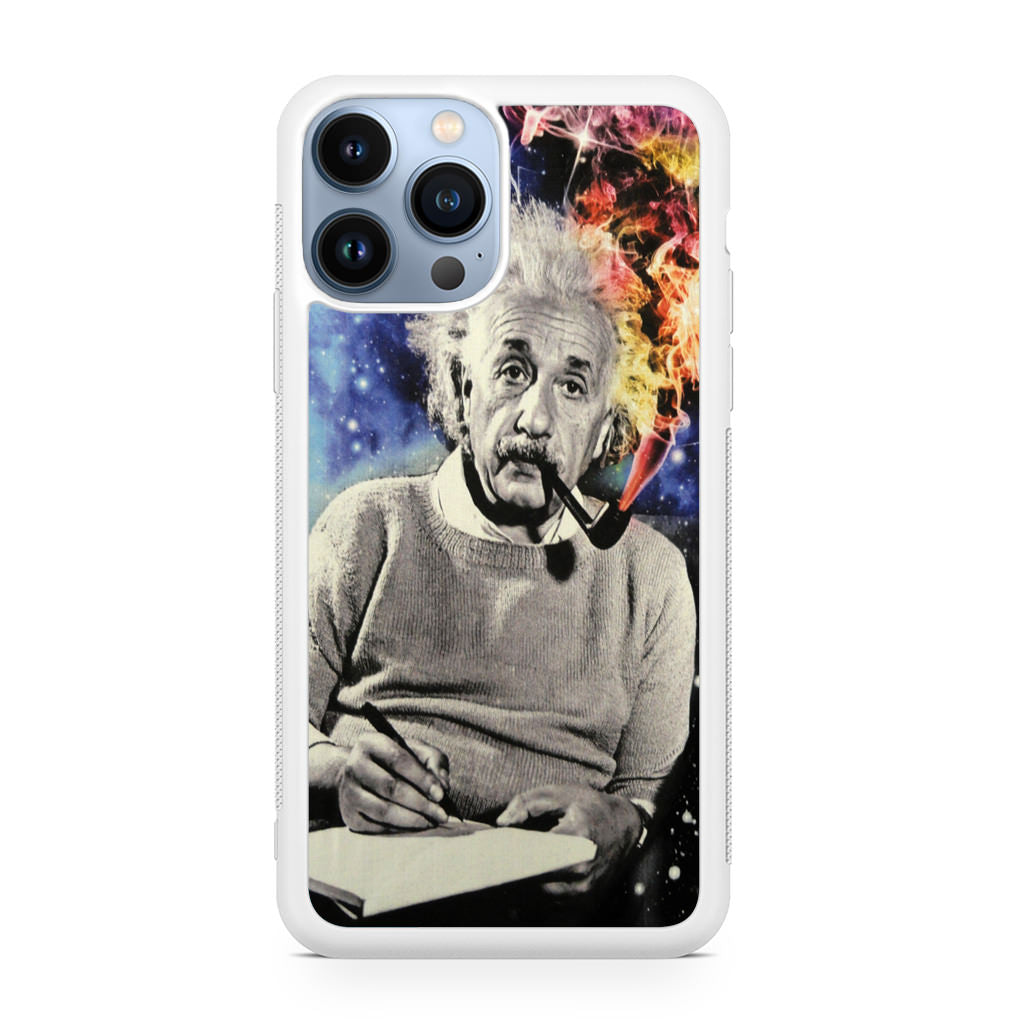 Albert Einstein Smoking iPhone 13 Pro / 13 Pro Max Case
