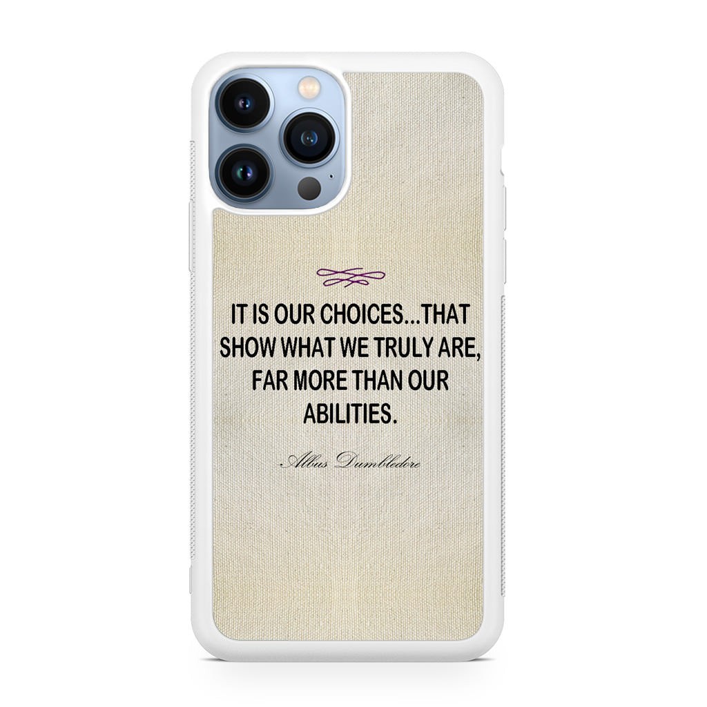 Albus Dumbledore Quote iPhone 13 Pro / 13 Pro Max Case