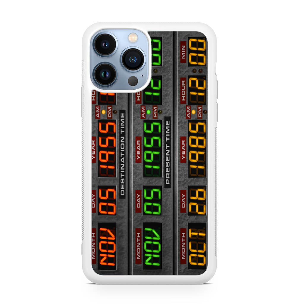 Back To The Future Time Circuits iPhone 13 Pro / 13 Pro Max Case