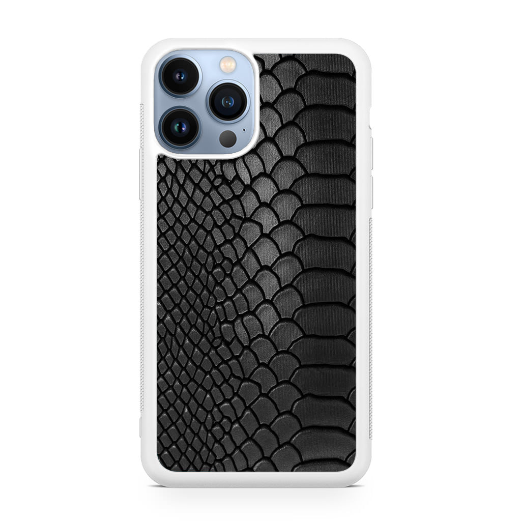 Black Snake Skin Texture iPhone 13 Pro / 13 Pro Max Case