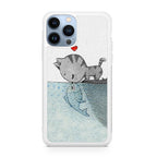 Cat Fish Kisses iPhone 13 Pro / 13 Pro Max Case