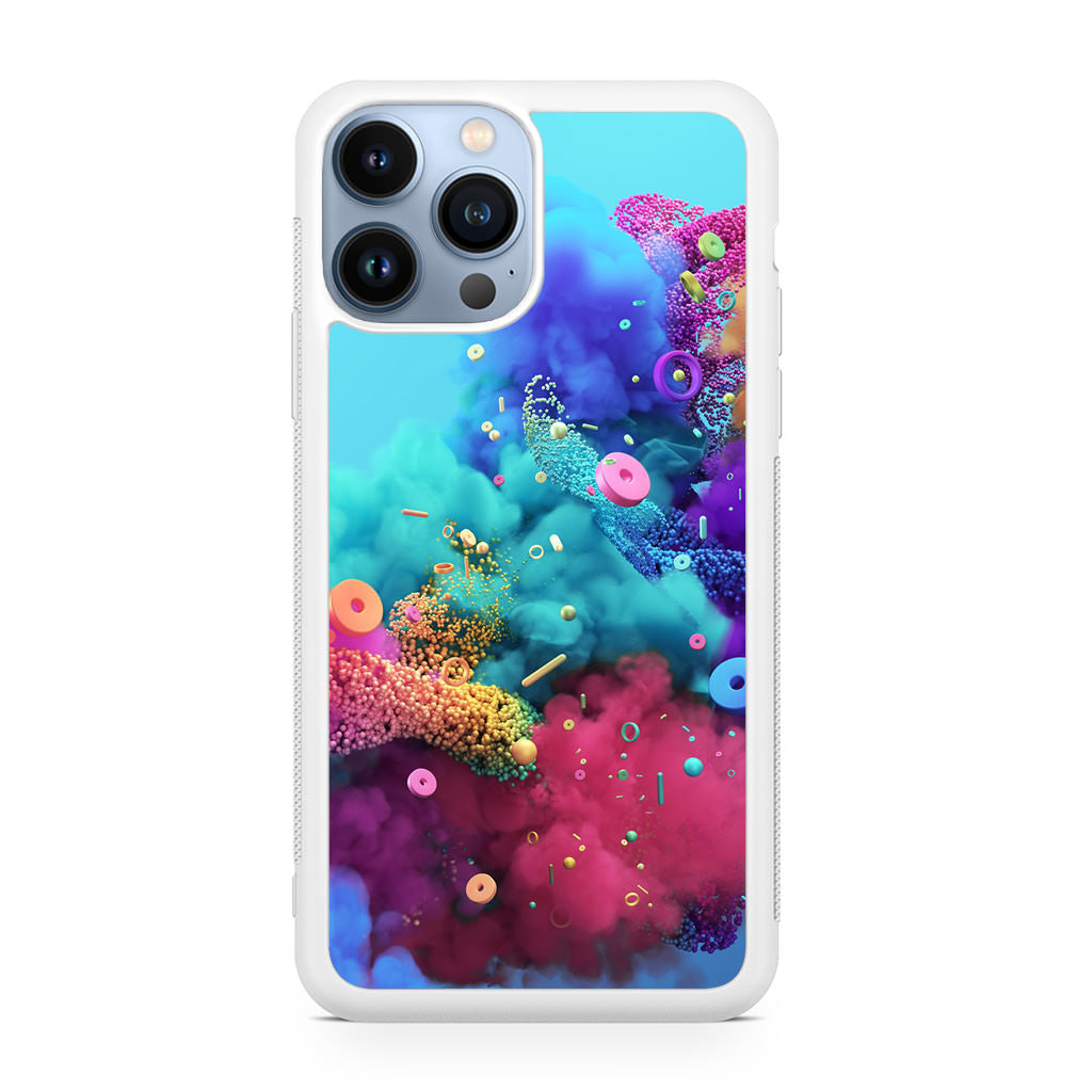 Colorful Smoke Boom iPhone 13 Pro / 13 Pro Max Case