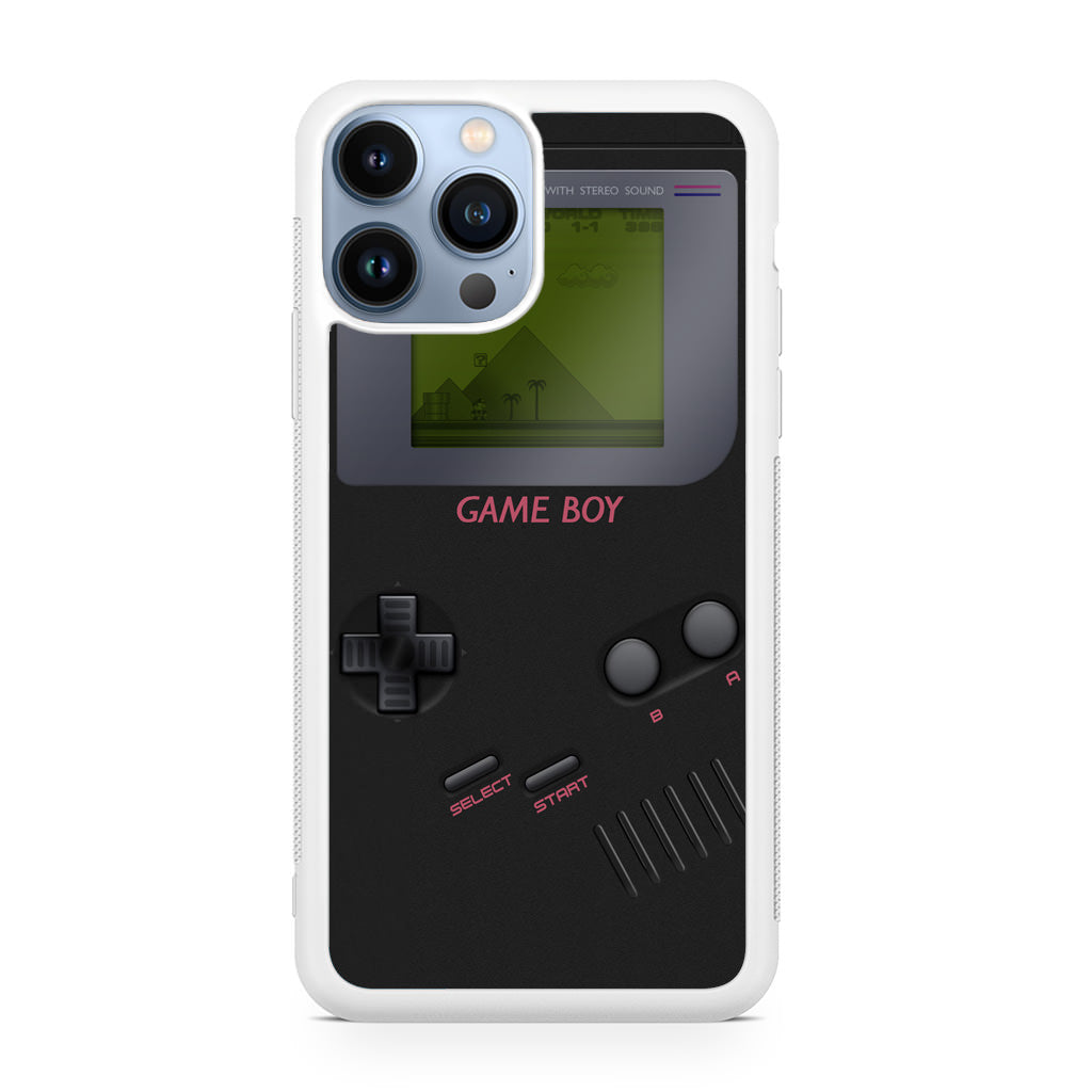 Game Boy Black Model iPhone 13 Pro / 13 Pro Max Case