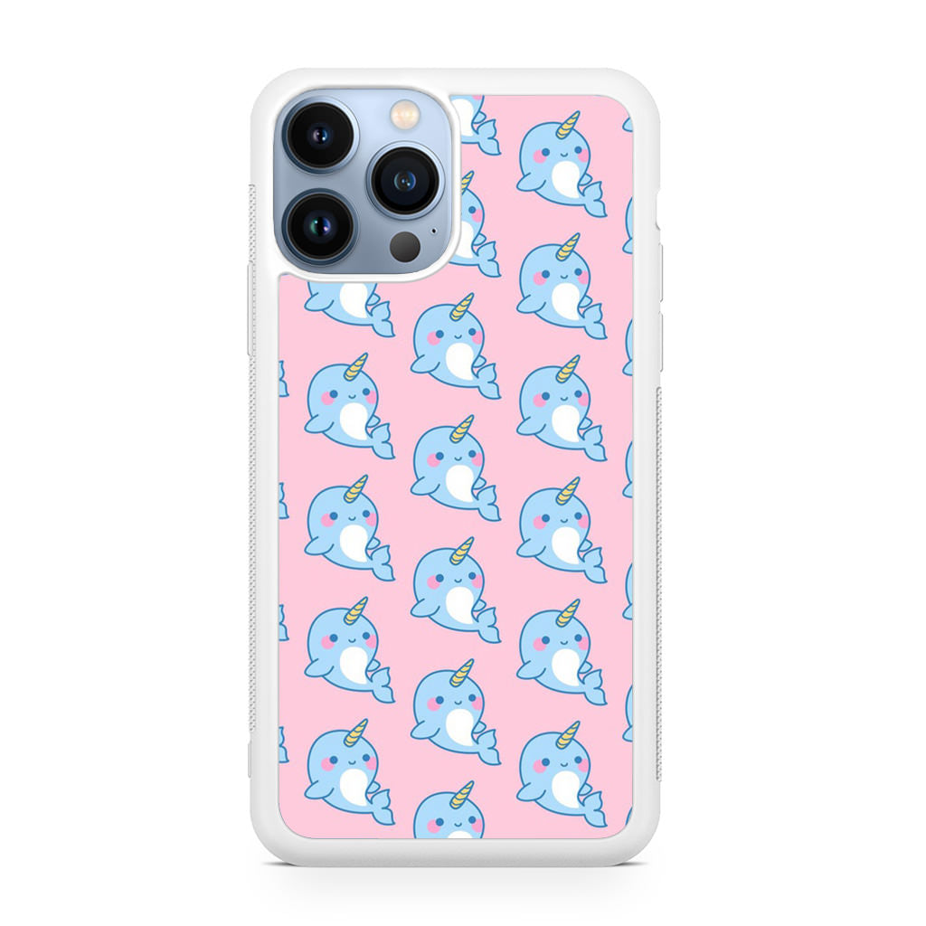 Horned Whales Pattern iPhone 13 Pro / 13 Pro Max Case