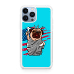 Independence Day Pug iPhone 13 Pro / 13 Pro Max Case