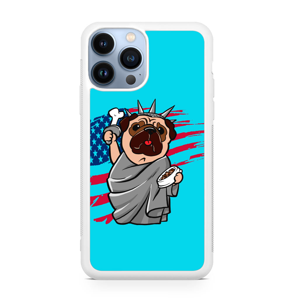Independence Day Pug iPhone 13 Pro / 13 Pro Max Case