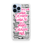 John Green Quotes I'm in Love With Cities iPhone 13 Pro / 13 Pro Max Case