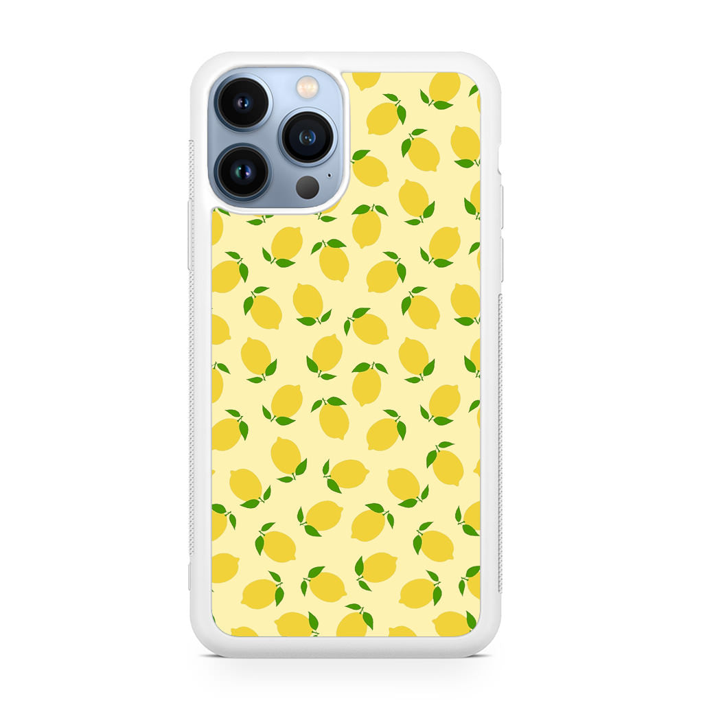 Lemons Fruit Pattern iPhone 13 Pro / 13 Pro Max Case
