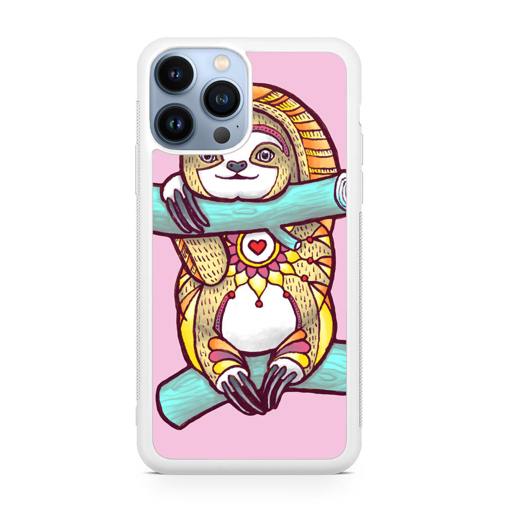 Mandala Sloth iPhone 13 Pro / 13 Pro Max Case