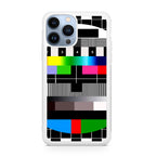 Scheme Pause TV Colorful Mesh iPhone 13 Pro / 13 Pro Max Case