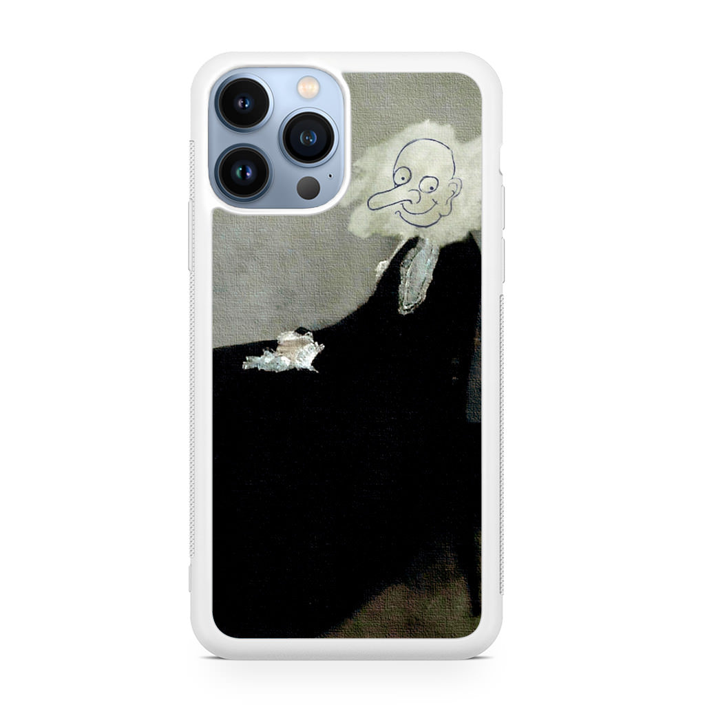 Whistler's Mother by Mr. Bean iPhone 13 Pro / 13 Pro Max Case