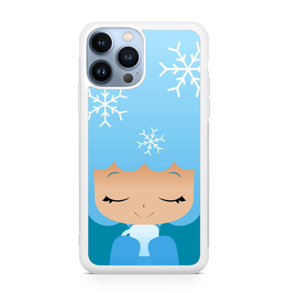 Winter Afro Girl iPhone 13 Pro / 13 Pro Max Case