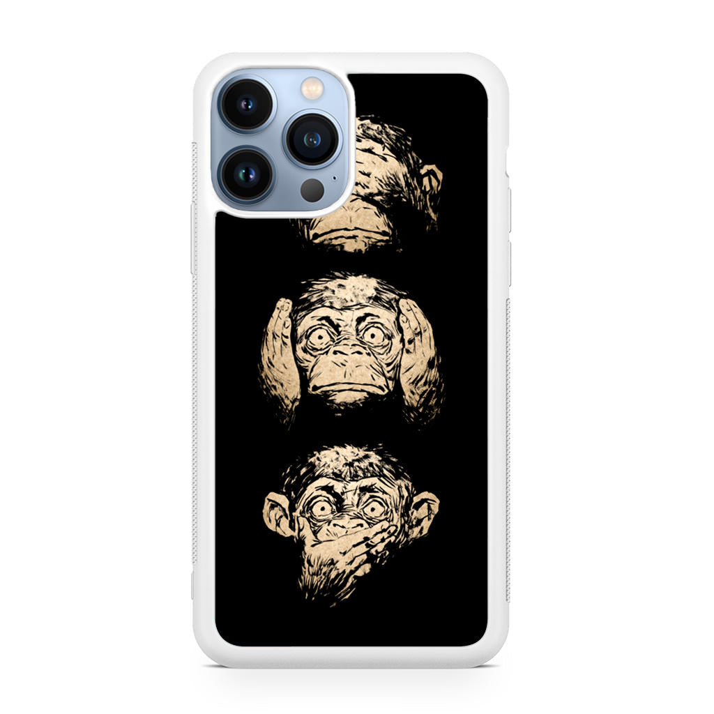 3 Wise Monkey iPhone 13 Pro / 13 Pro Max Case