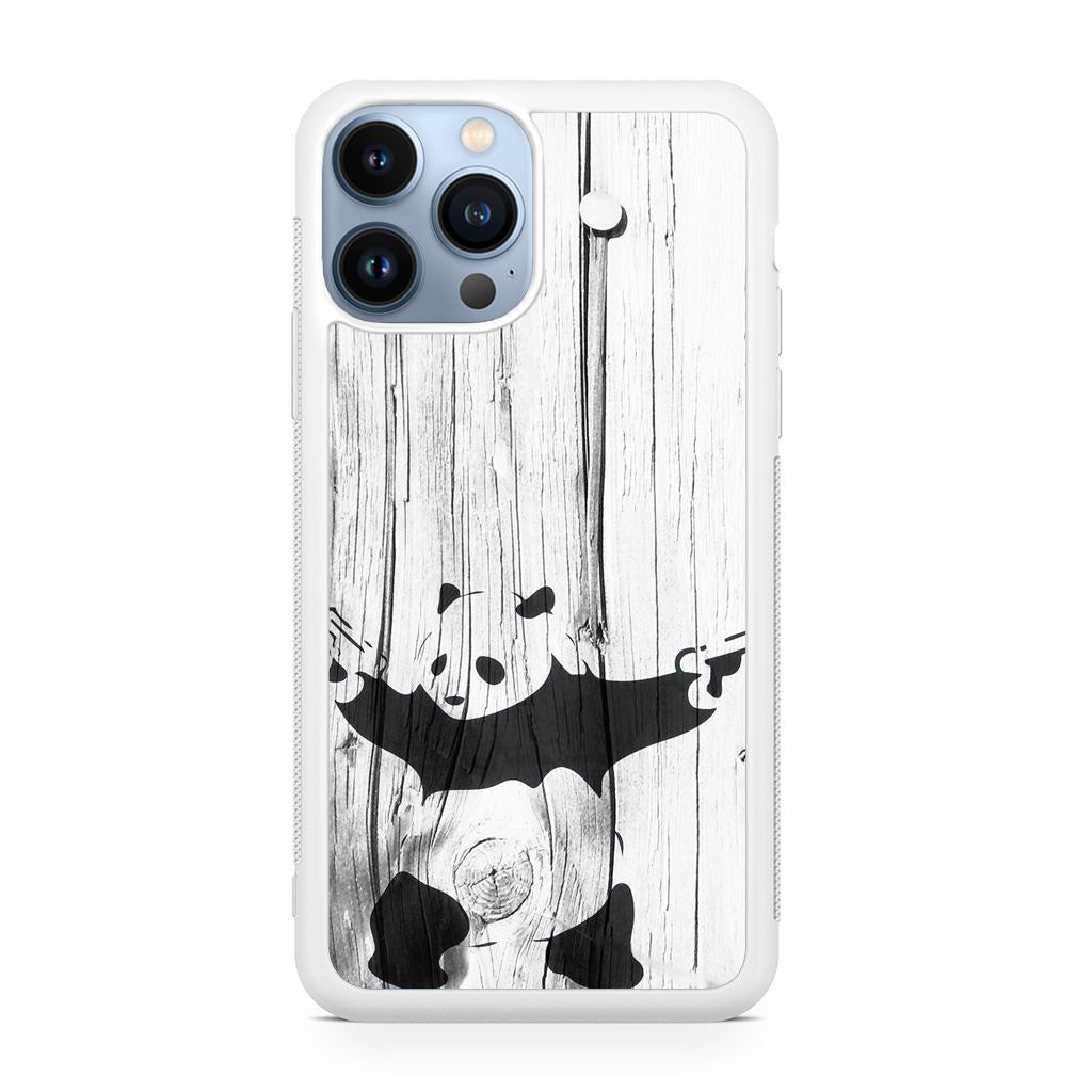 Banksy Graffiti Panda iPhone 13 Pro / 13 Pro Max Case