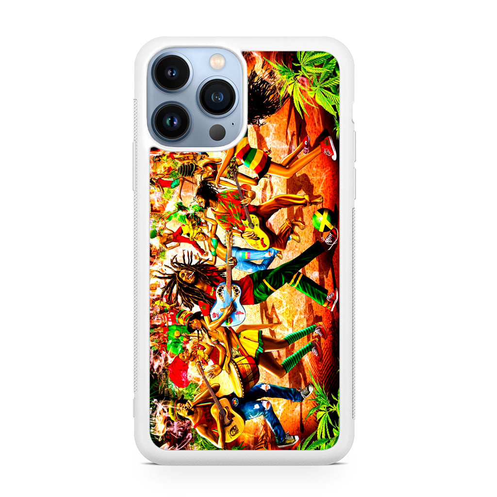 Bob Marley Reggae iPhone 13 Pro / 13 Pro Max Case