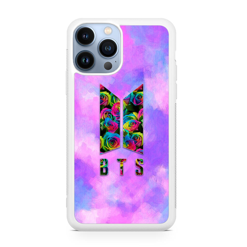 BTS Flower Logo iPhone 13 Pro / 13 Pro Max Case