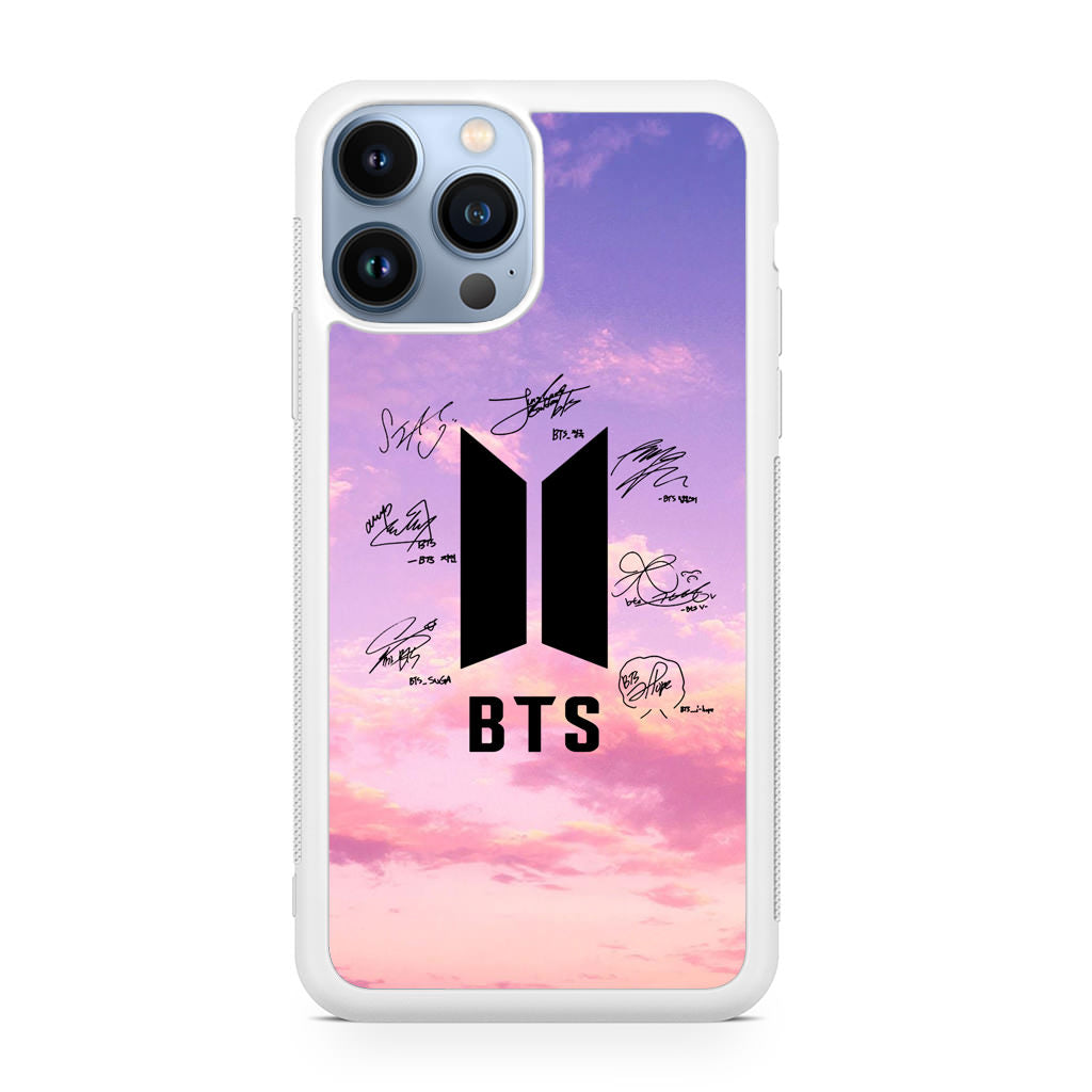 BTS Signature 2 iPhone 13 Pro / 13 Pro Max Case