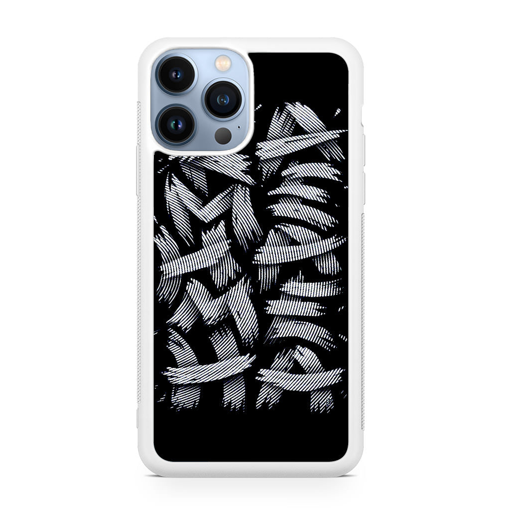 Dragon Ball Kamehameha Font Art iPhone 13 Pro / 13 Pro Max Case