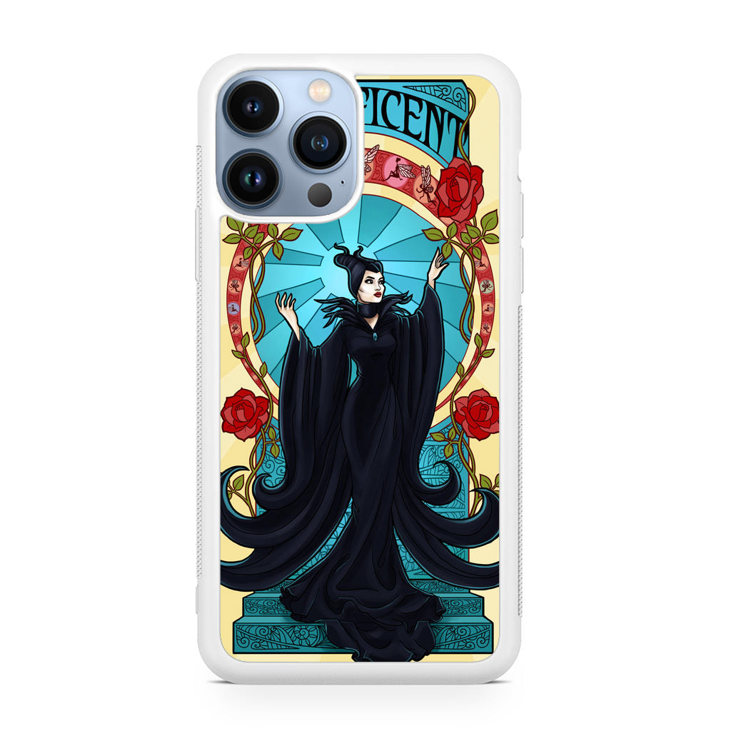 Maleficent With Flower iPhone 13 Pro / 13 Pro Max Case