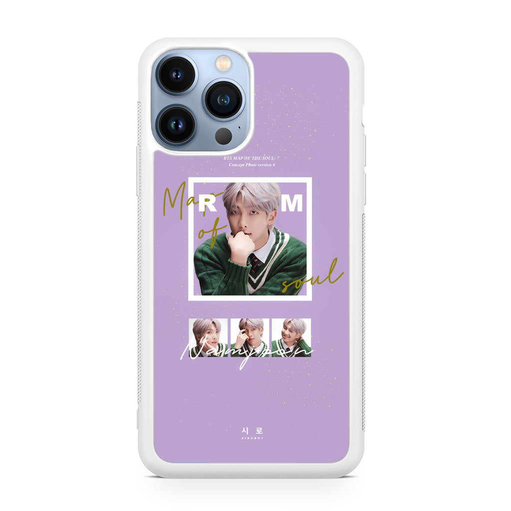 RM Namjoon Map Of The Soul BTS iPhone 13 Pro 13 Pro Max Case