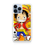 One Piece Cute Luffy iPhone 13 Pro / 13 Pro Max Case