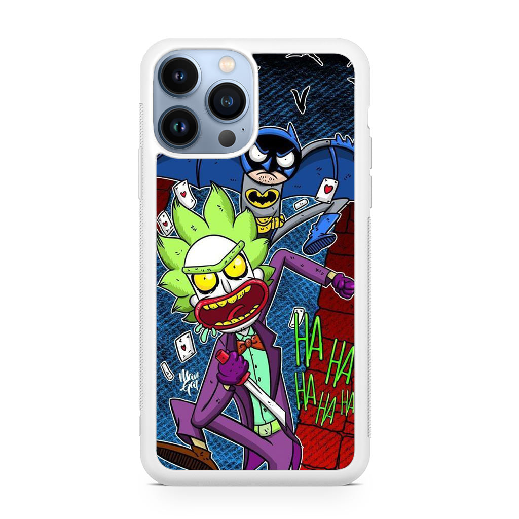 Rick And Morty Bat And Joker Clown iPhone 13 Pro / 13 Pro Max Case