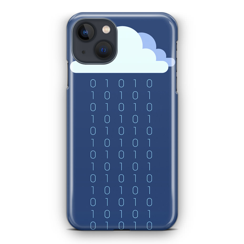 Abstract Binary Minimalist iPhone 13 / 13 mini Case