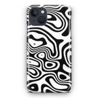 Abstract Black and White Background iPhone 13 / 13 mini Case