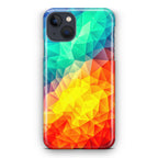 Abstract Multicolor Cubism Painting iPhone 13 / 13 mini Case