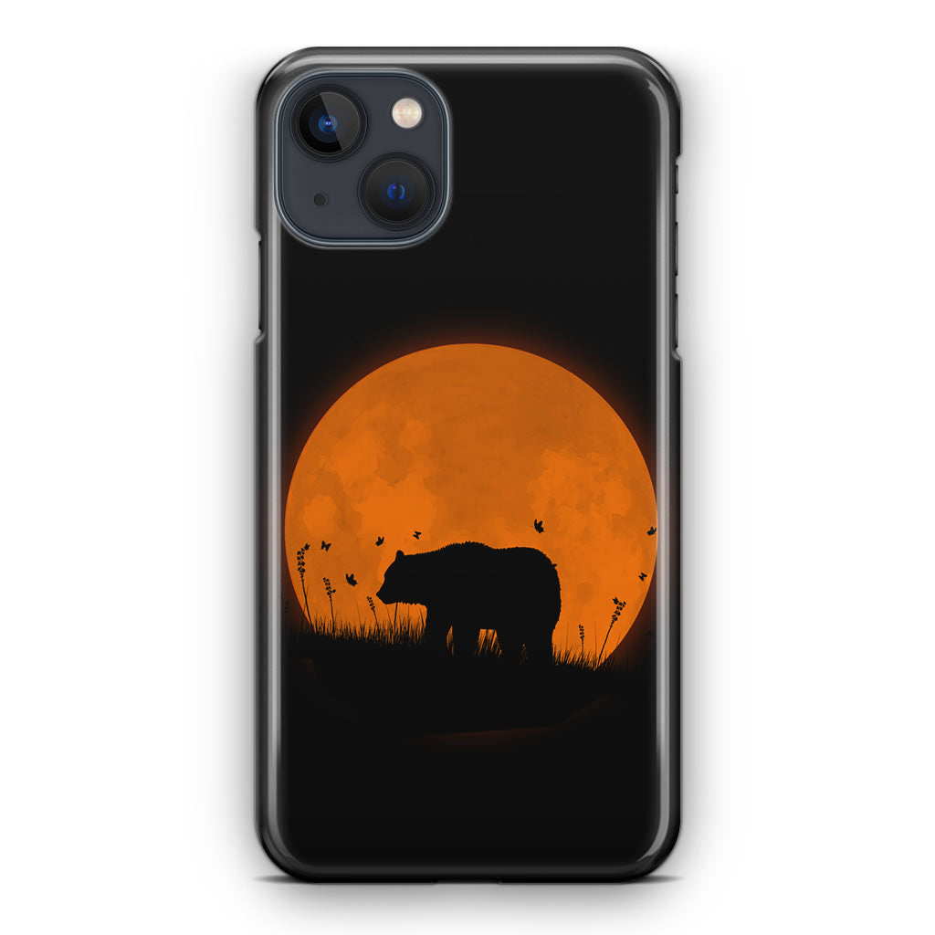 Bear Silhouette iPhone 13 / 13 mini Case