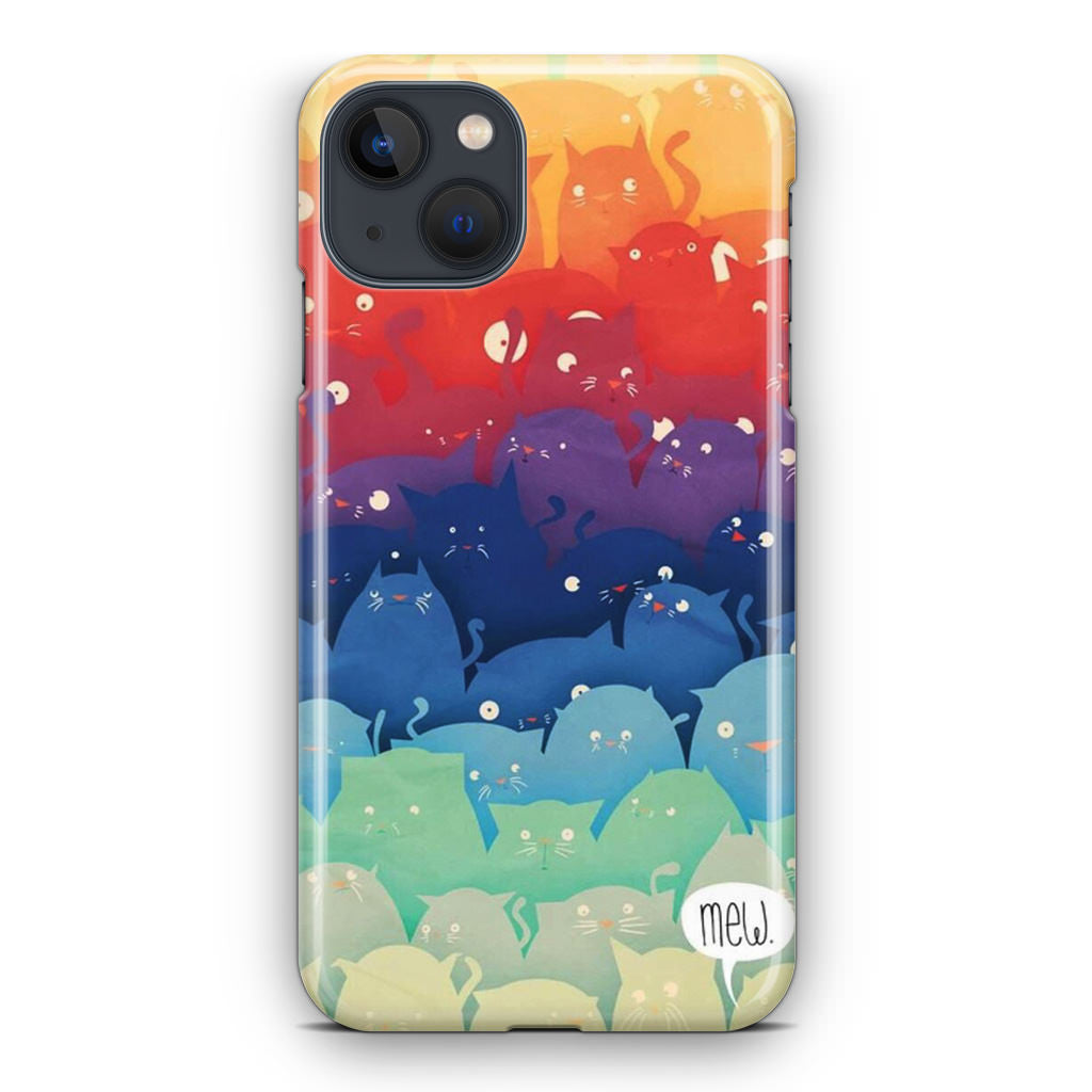 Cats Everywhere iPhone 13 / 13 mini Case