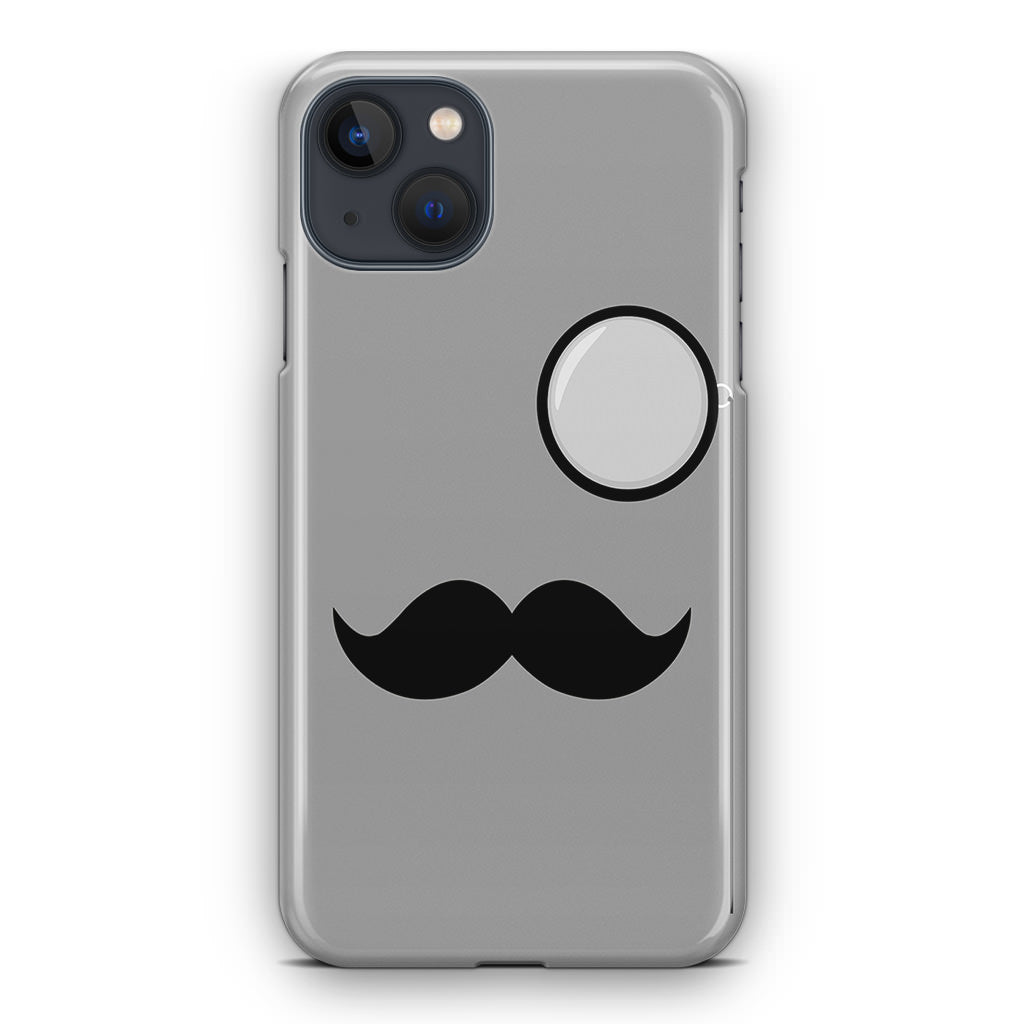 Classy Mustache iPhone 13 / 13 mini Case