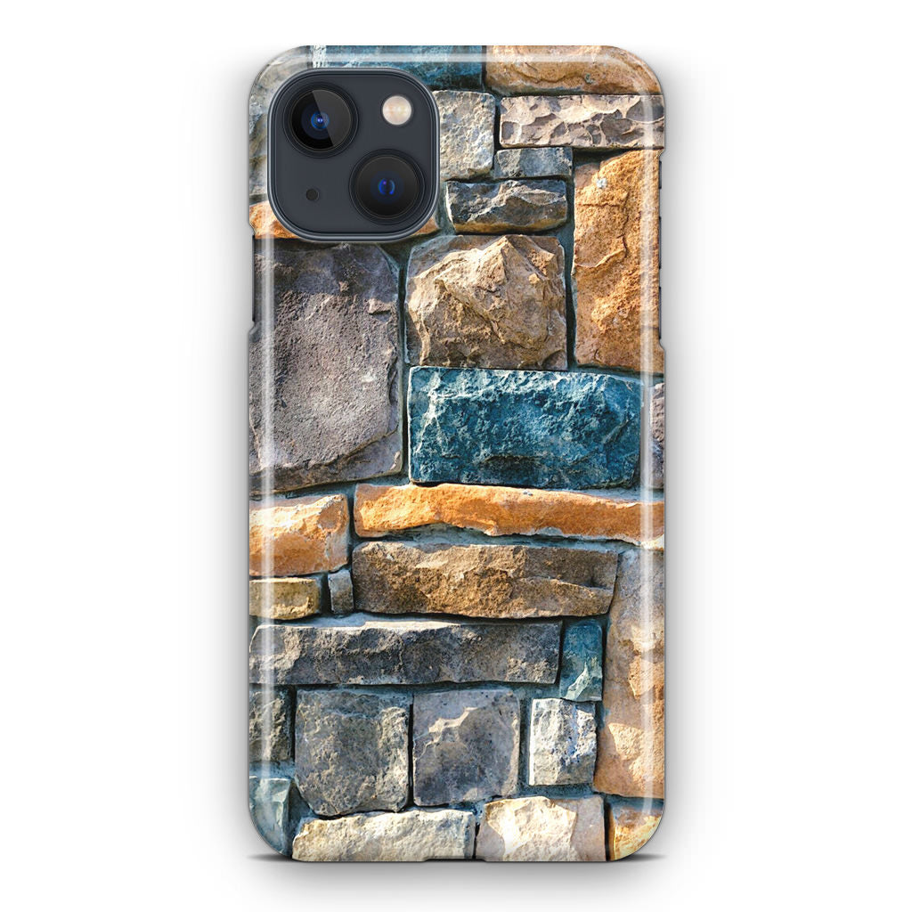 Colored Stone Piles iPhone 13 / 13 mini Case