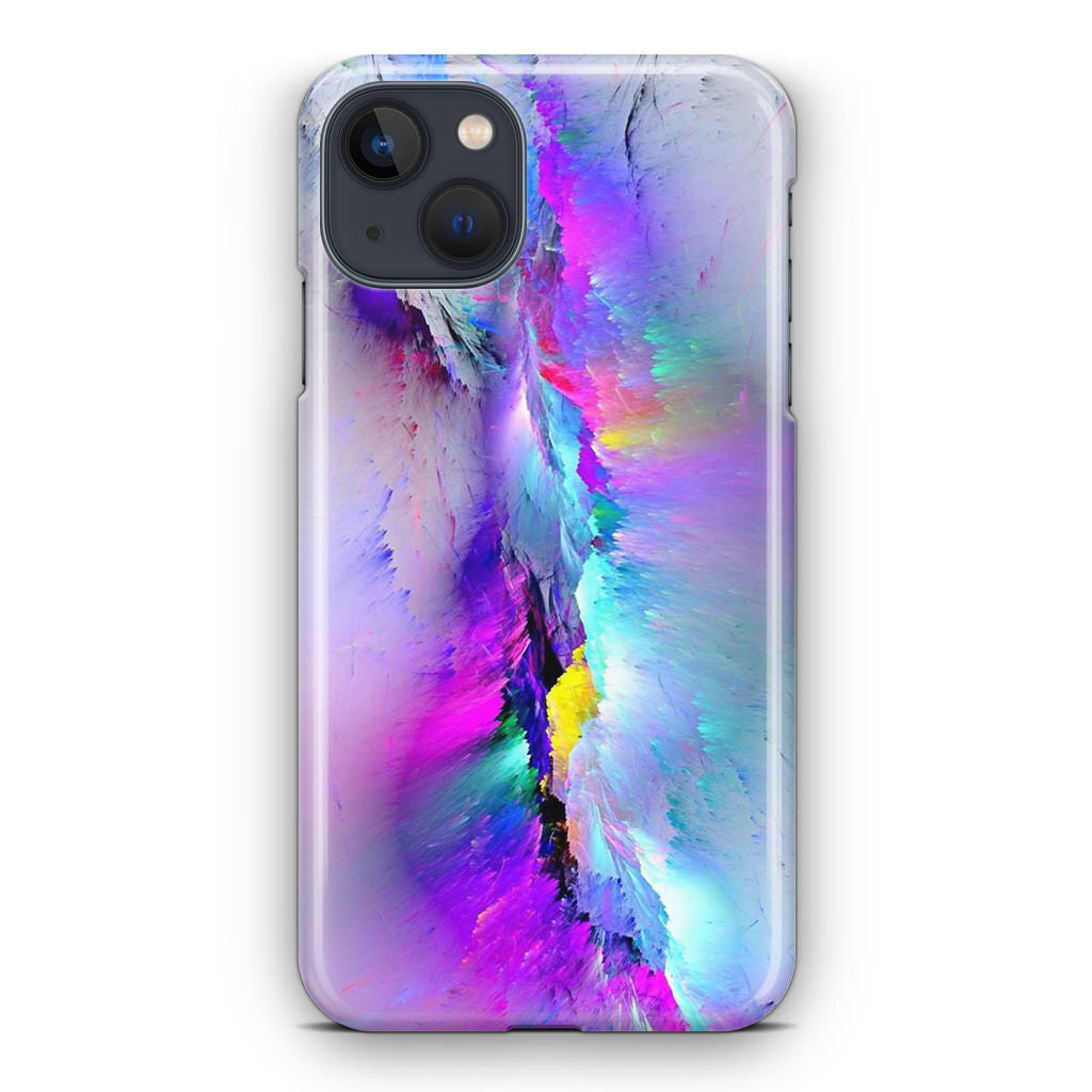 Colorful Abstract Smudges iPhone 13 / 13 mini Case