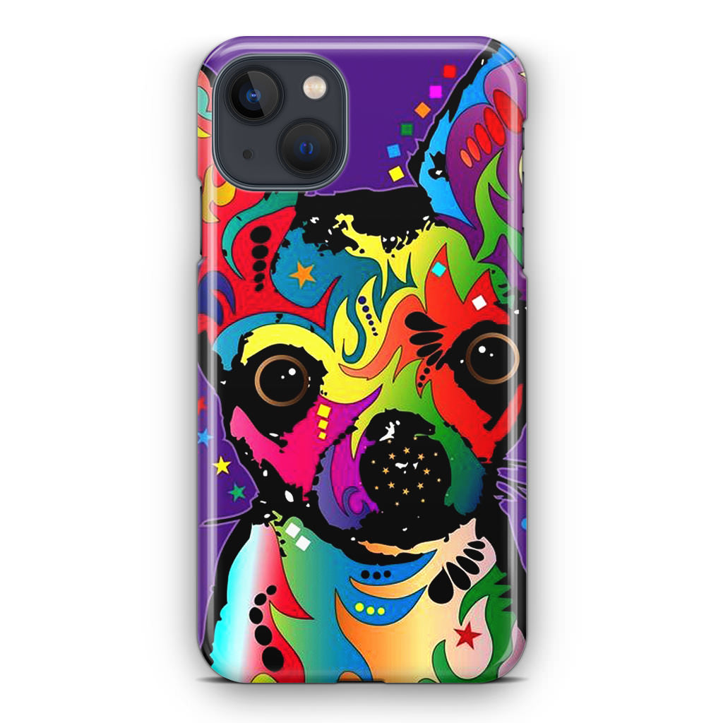 Colorful Chihuahua iPhone 13 / 13 mini Case