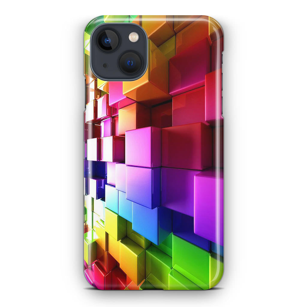 Colorful Cubes iPhone 13 / 13 mini Case