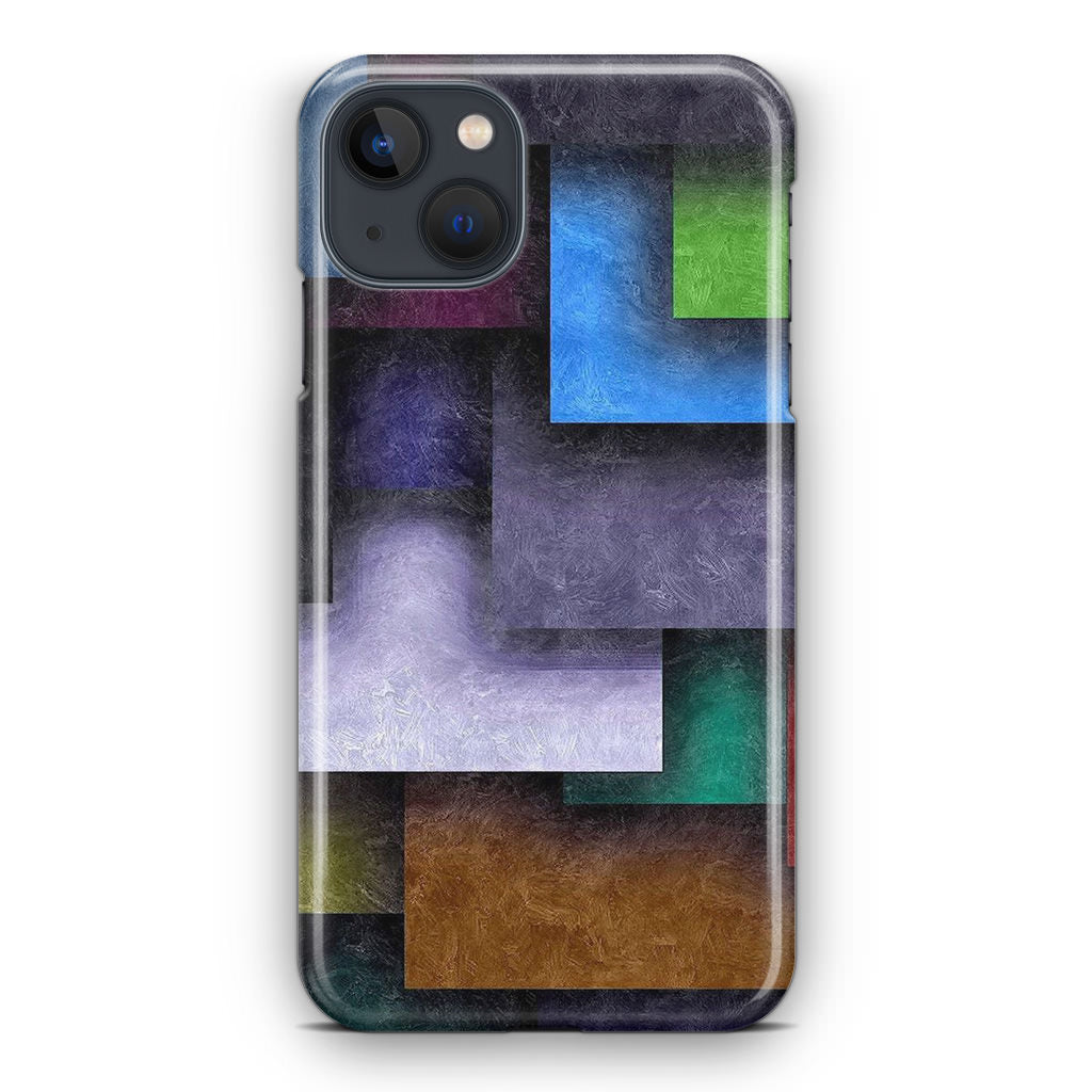 Colorful Rectangel Art iPhone 13 / 13 mini Case