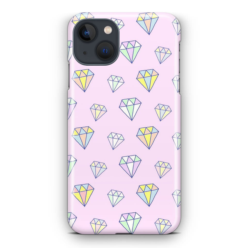 Diamonds Pattern iPhone 13 / 13 mini Case