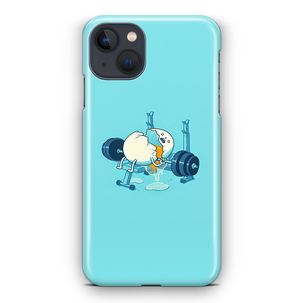 Egg Accident Workout iPhone 13 / 13 mini Case