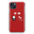 Funny Music Headphones Player Buds iPhone 13 / 13 mini Case