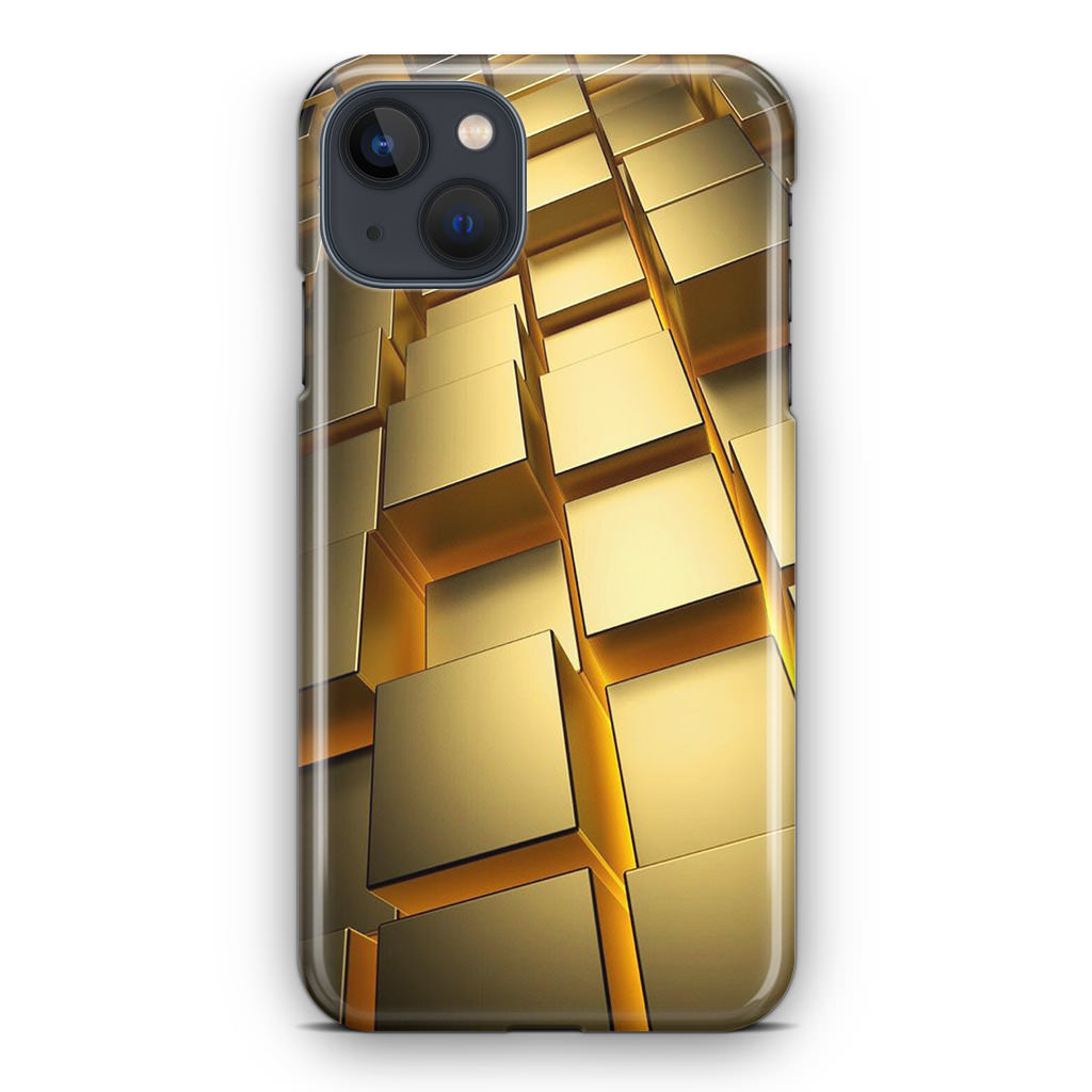 Golden Cubes iPhone 13 / 13 mini Case